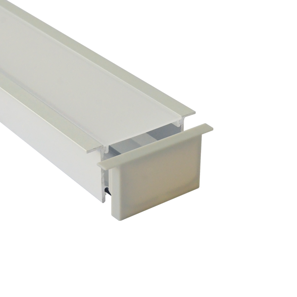 BAPL053 Aluminum Profile - Inner Width 34mm(1.33inch) - LED Strip Anodizing Extrusion Channel